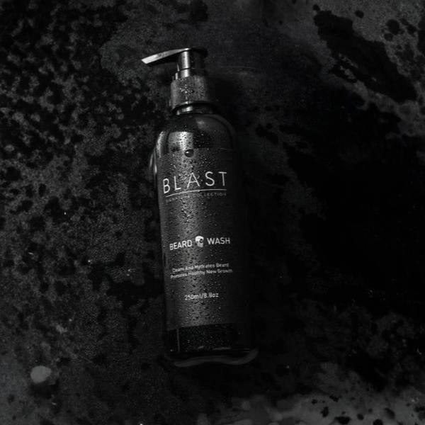 Blast Signature Collection Beard Wash – Gentle Cleanse, Hydrate & Soften for Healthy Beards with Coconut Oil | Daily Beard Care