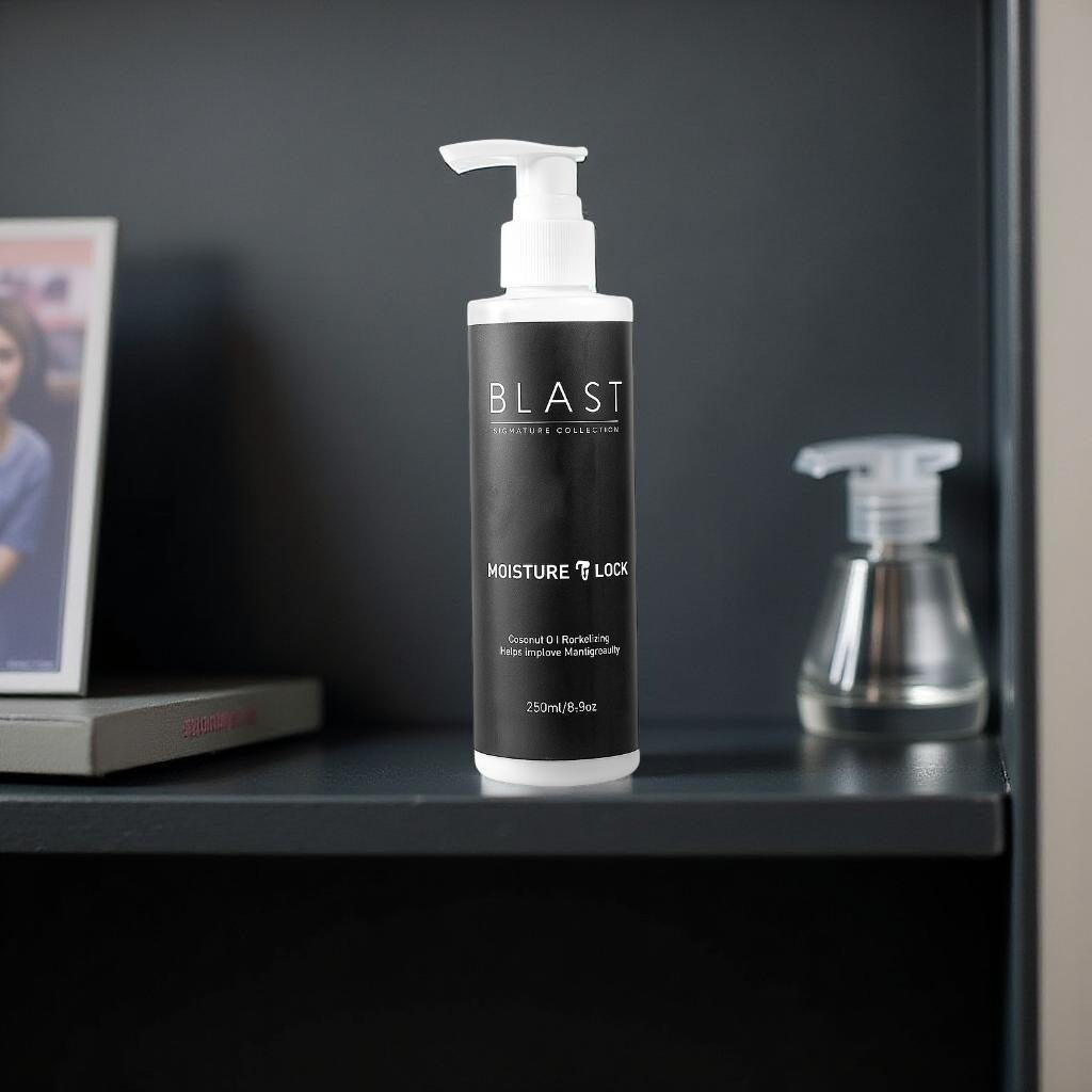 Blast Signature Collection Moisture Lock – Deep Hydration, Smoothness & Protection for Frizz Control All Hair Types