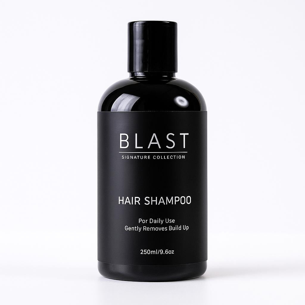 Blast Signature Collection Hair Shampoo - Gentle Cleanse Nourish & Strengthen with Coconut Oil for Healthy Shiny .