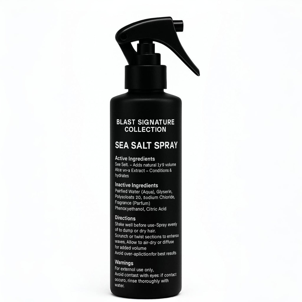Blast Signature Collection Sea Salt Spray – Lightweight Formula for Effortless Beachy Waves & Natural Texture
