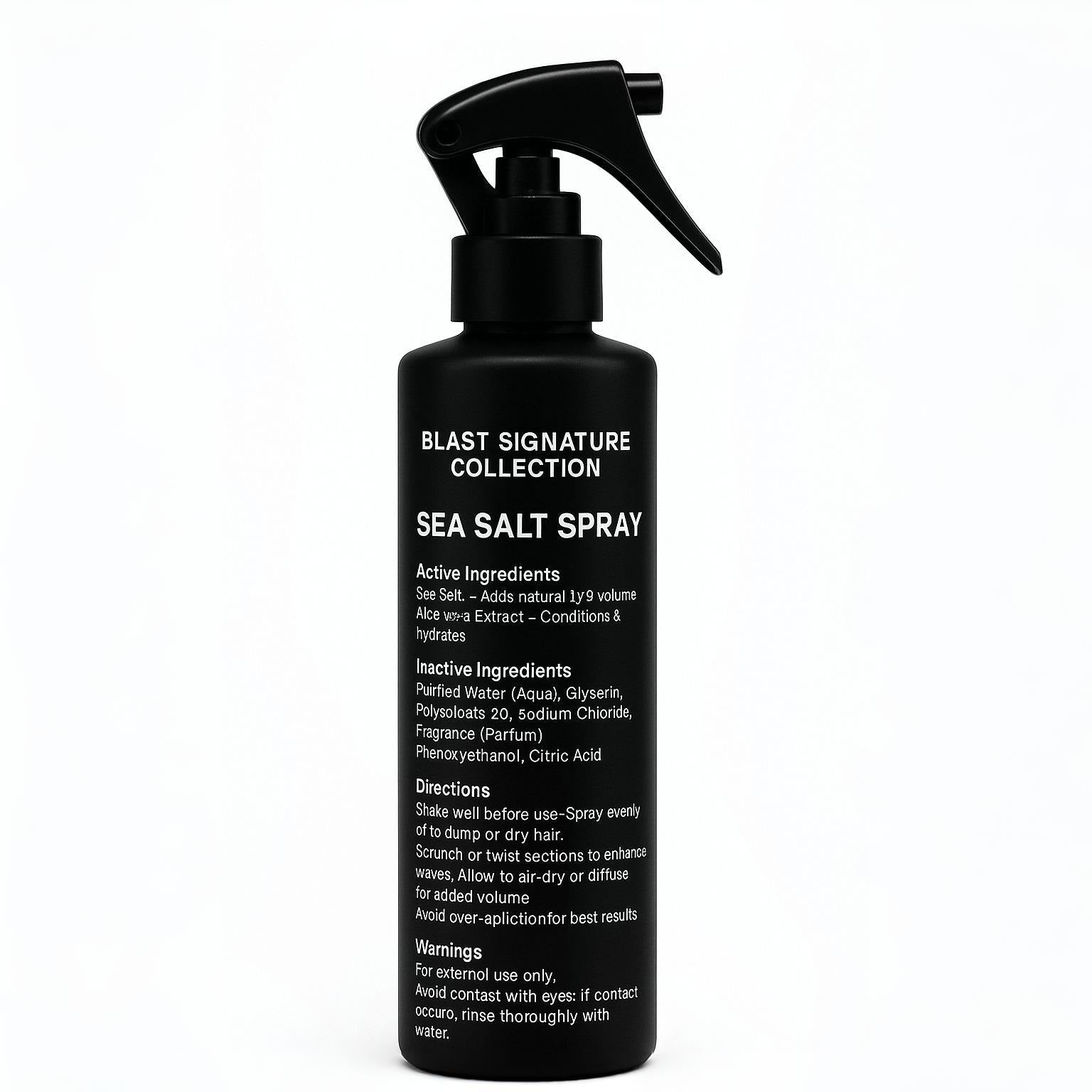 Blast Signature Collection Sea Salt Spray – Lightweight Formula for Effortless Beachy Waves & Natural Texture