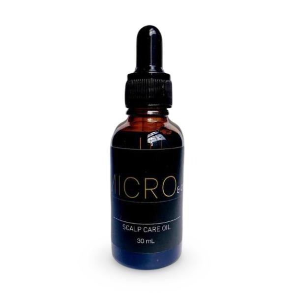 A Micro & Co Scalp Oil – Lightweight Nourishing Formula for Deep Hydration & Healthy and for Strong, Shiny Hair Growth