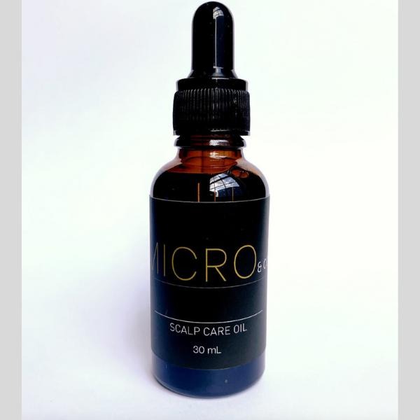 A Micro & Co Scalp Oil – Lightweight Nourishing Formula for Deep Hydration & Healthy and for Strong, Shiny Hair Growth